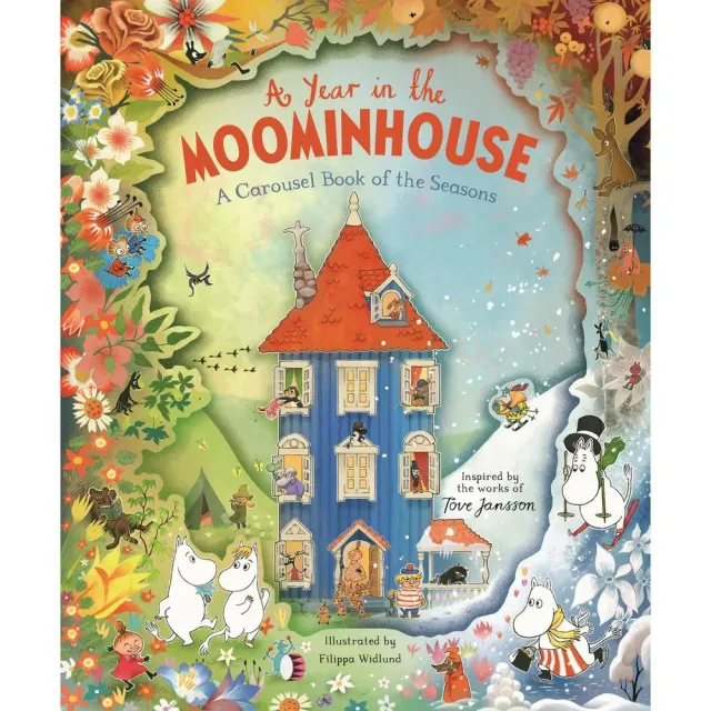 Moomintroll A Year in the Moominhouse livre carrousel anglais