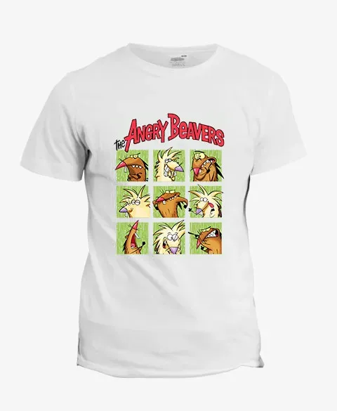 Pixgoodies Les Castors Allumés t-shirt coton cartoon