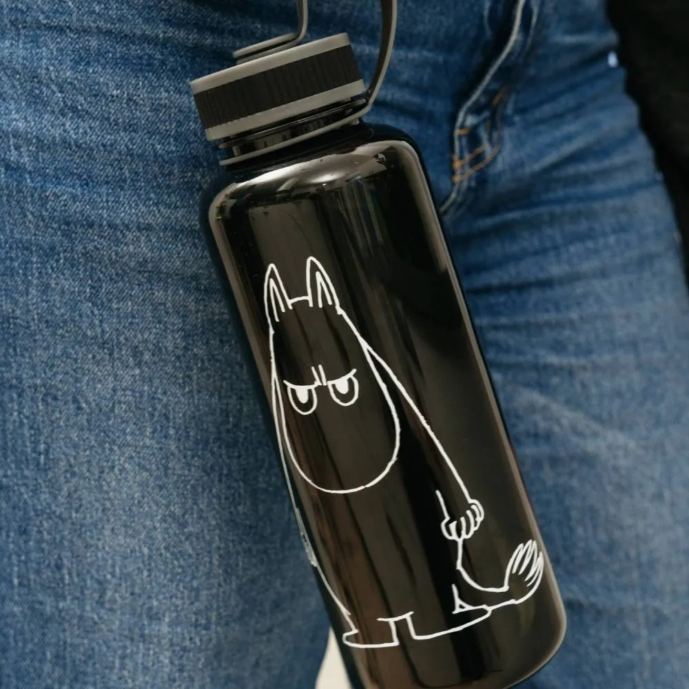 Moomintroll Angry Gourde 1 L Noire Tritan