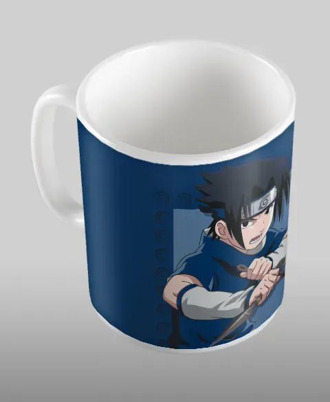 Pixgoodies Naruto Sasuke Uchiwa mug céramique 325 ml