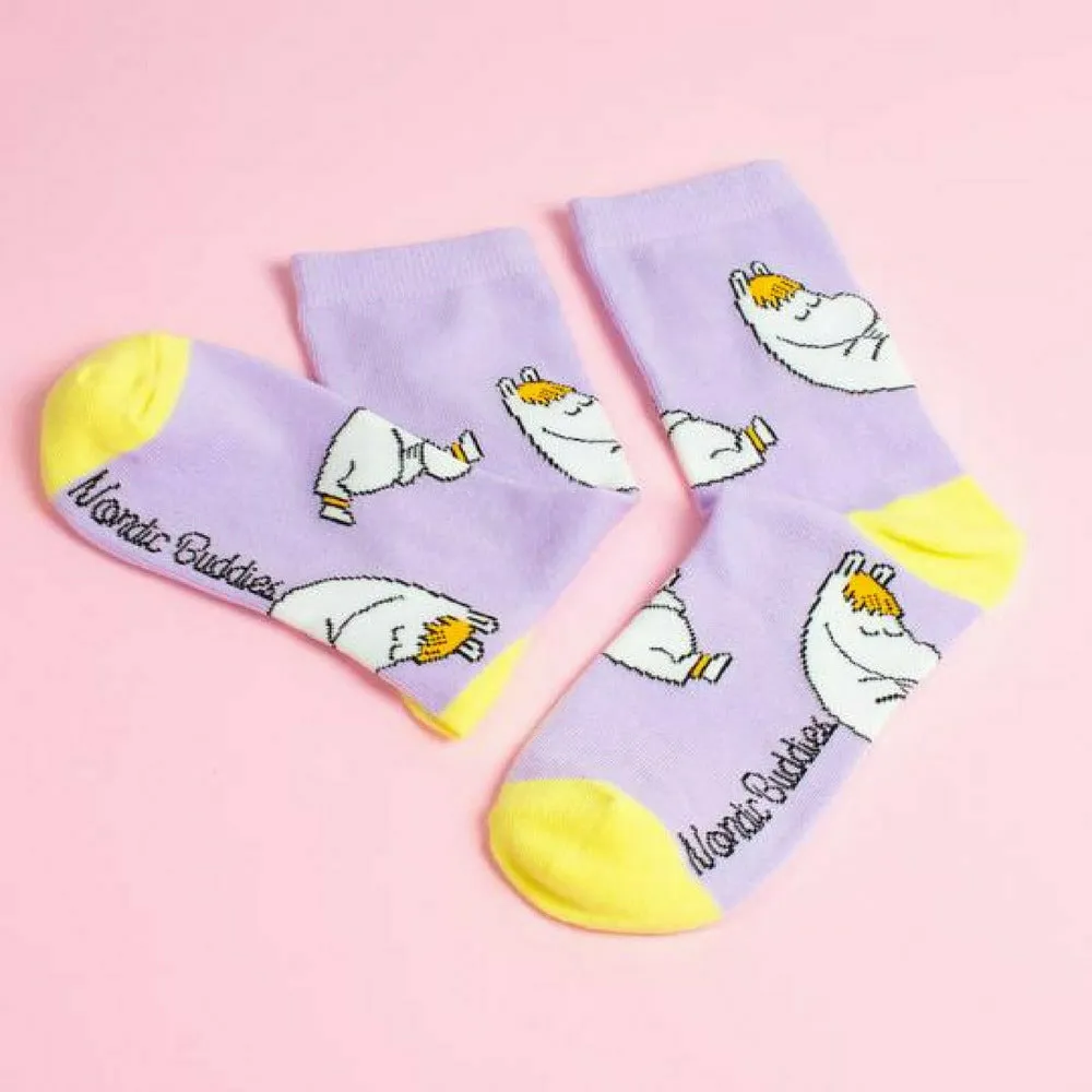 Moomintroll Snorkmaiden chaussettes coton 36-42