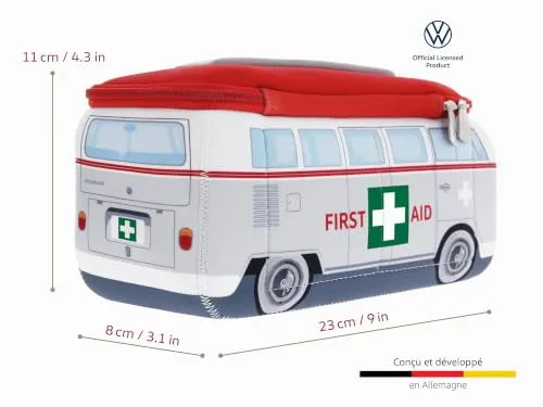 Brisa VW Collection T1 Bulli trousse néoprène grise secours