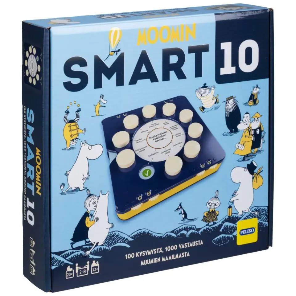 Moomintroll Smart10 jeu de quiz 100 questions 2-8 joueurs