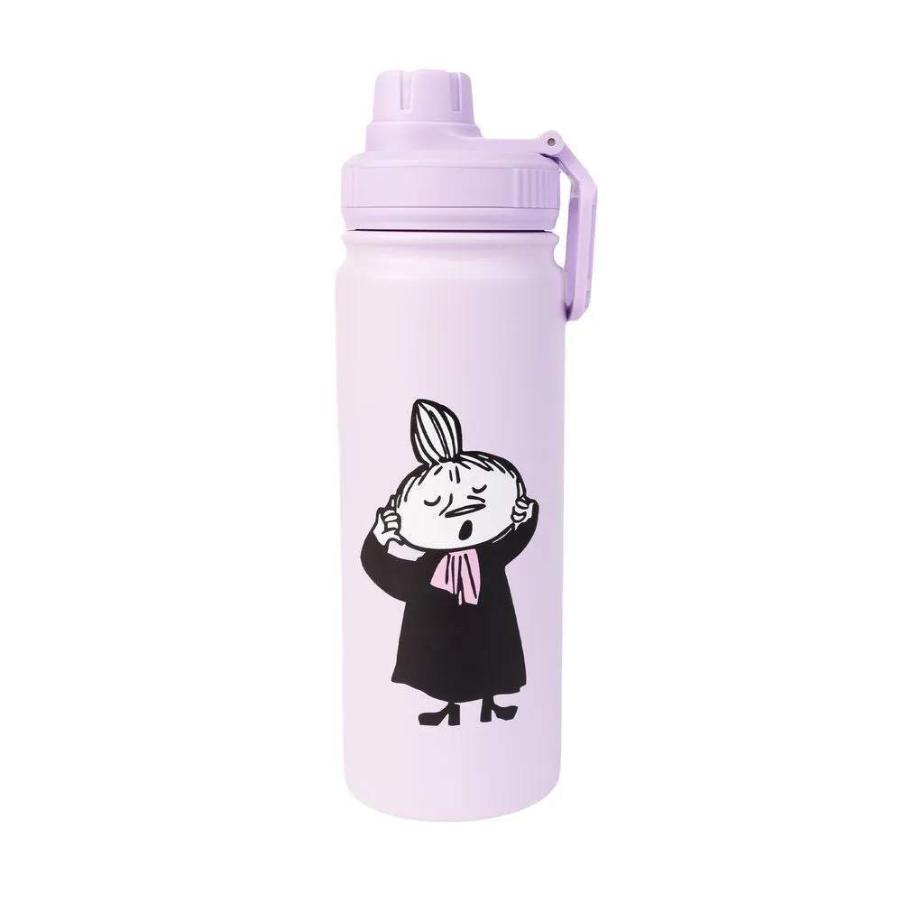 Moomins Love bouteille isotherme violette 550 ml inox