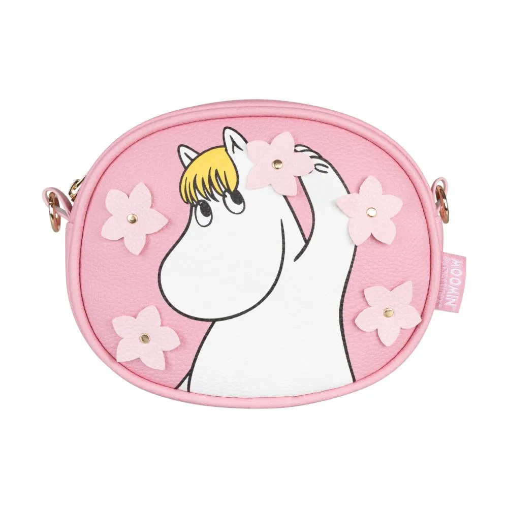 Moomintroll Snorkmaiden sac bandoulière rose
