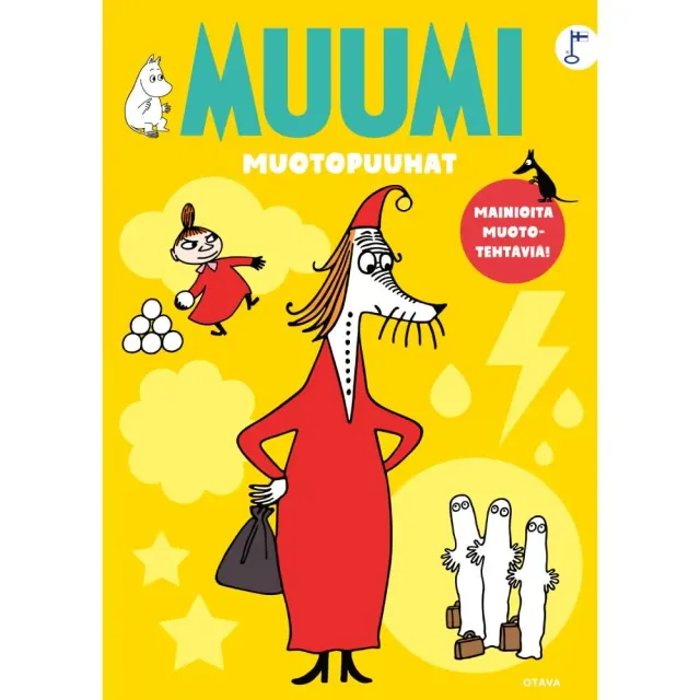 Moomintroll Muotopuuhat Livre Activités Formes Finnois