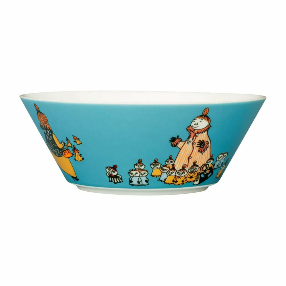 Moomin Mymble's Mother bol 15cm turquoise céramique