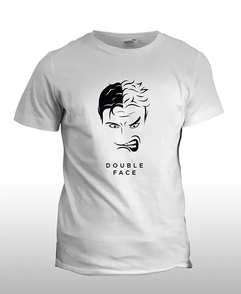 Pixgoodies Batman Double-Face t-shirt coton Harvey Dent