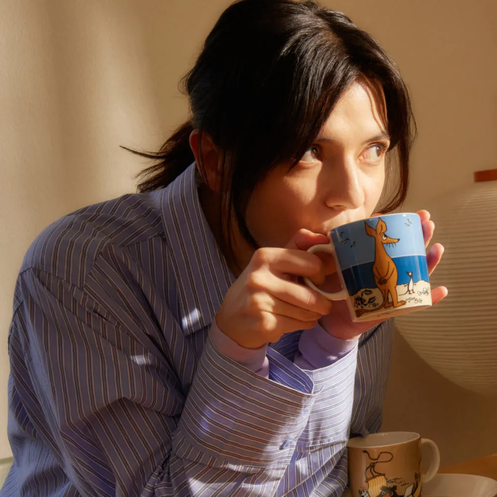 Moomintroll Sniff mug bleu 0,3 L