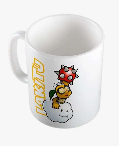 Pixgoodies Mario Lakitu mug céramique jeux vidéo