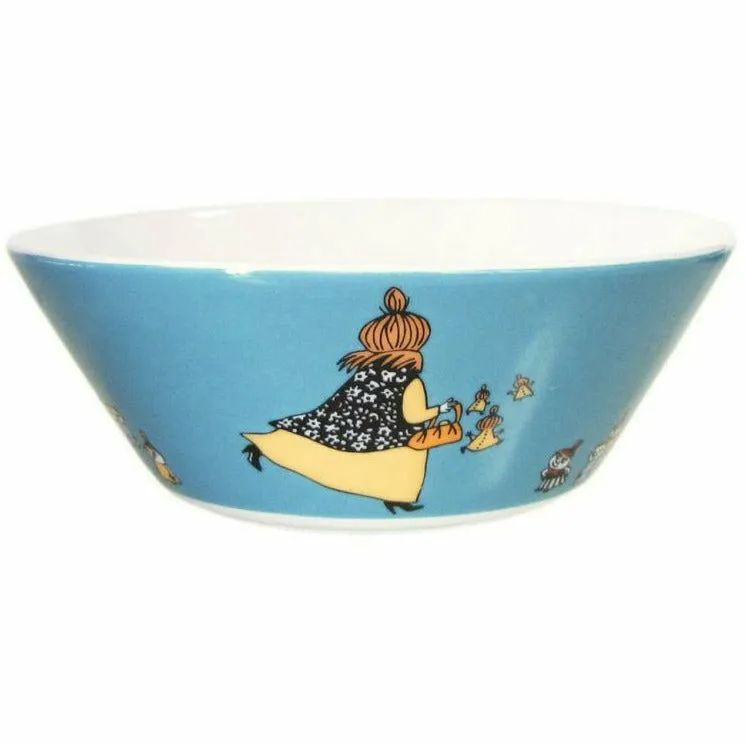Moomin Mymble's Mother bol 15cm turquoise céramique