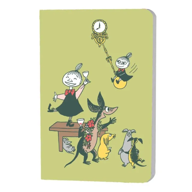 Moomintroll Party carnet souple A5 Petite My et Mymble 160 pages