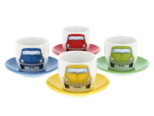 Brisa VW Collection Coccinelle Avant tasses espresso