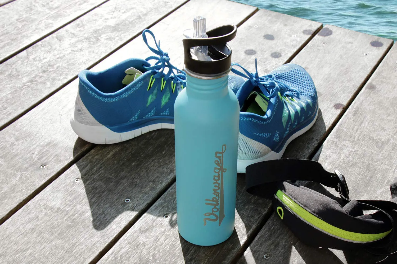 Brisa VW Collection T1 Combi bouteille isotherme turquoise 750ml