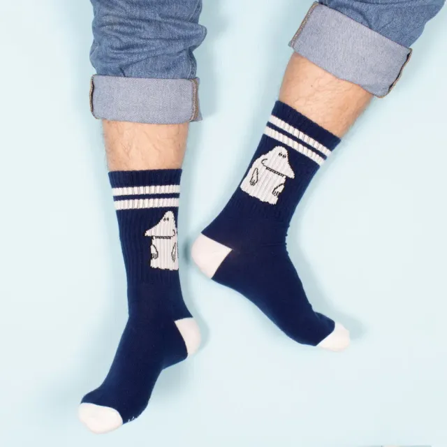Moomintroll Groke chaussettes 40-45 coton