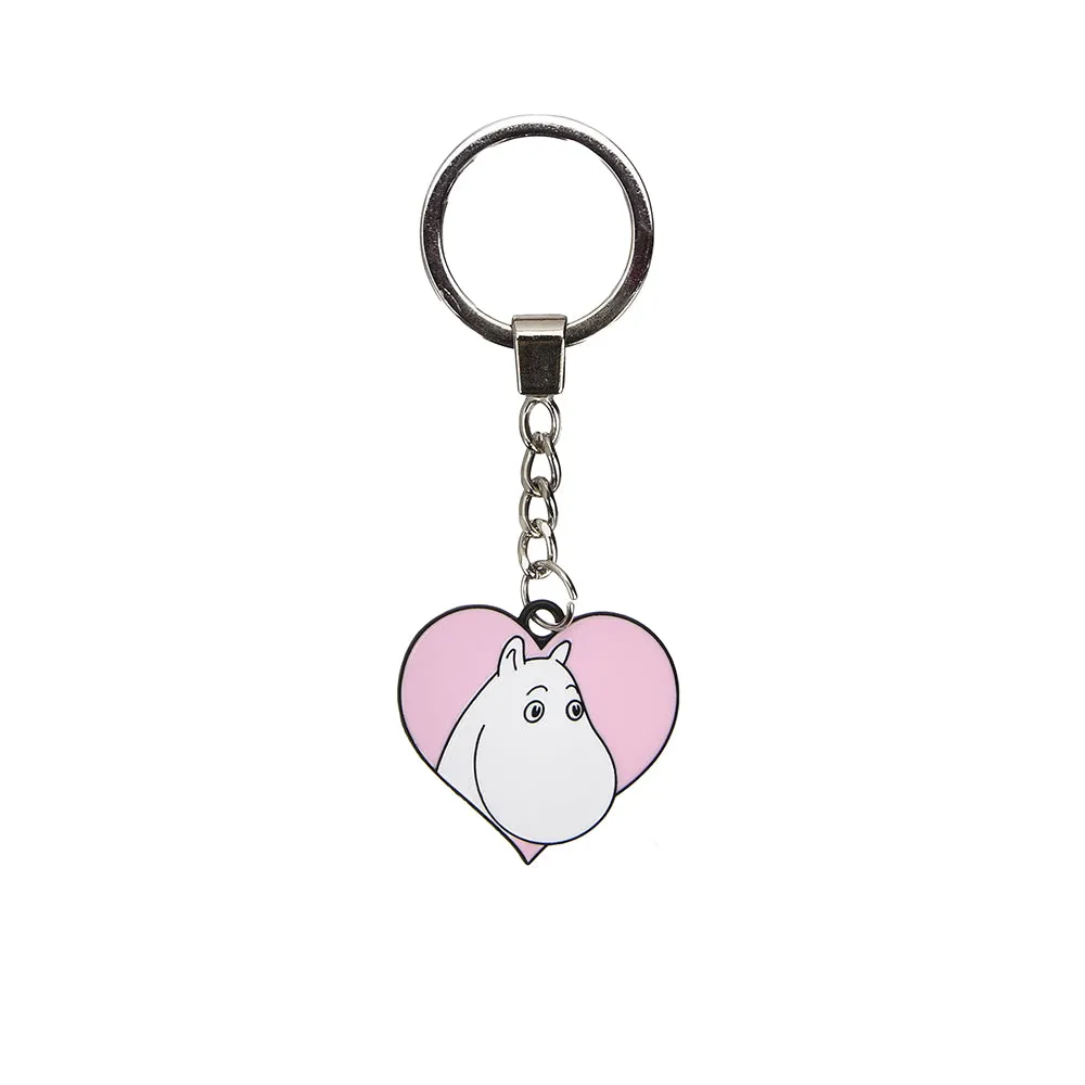 Moomintroll Love porte-clés métal 6 cm