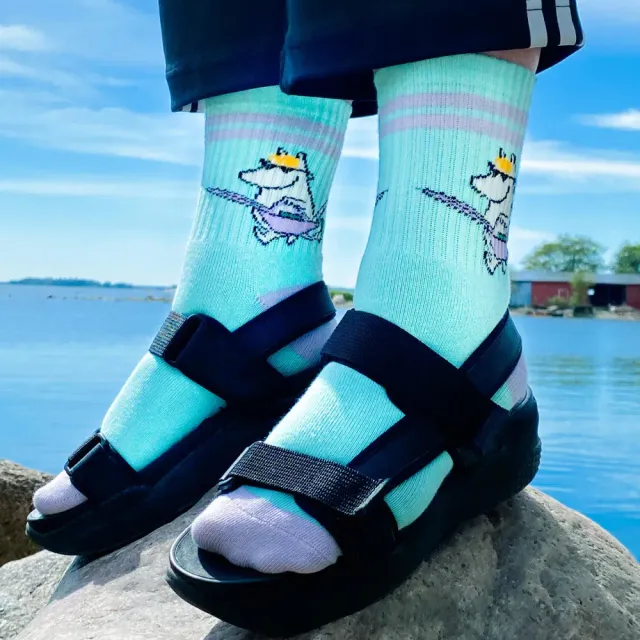 Moomintroll Snorkmaiden Retro chaussettes 36-42 coton