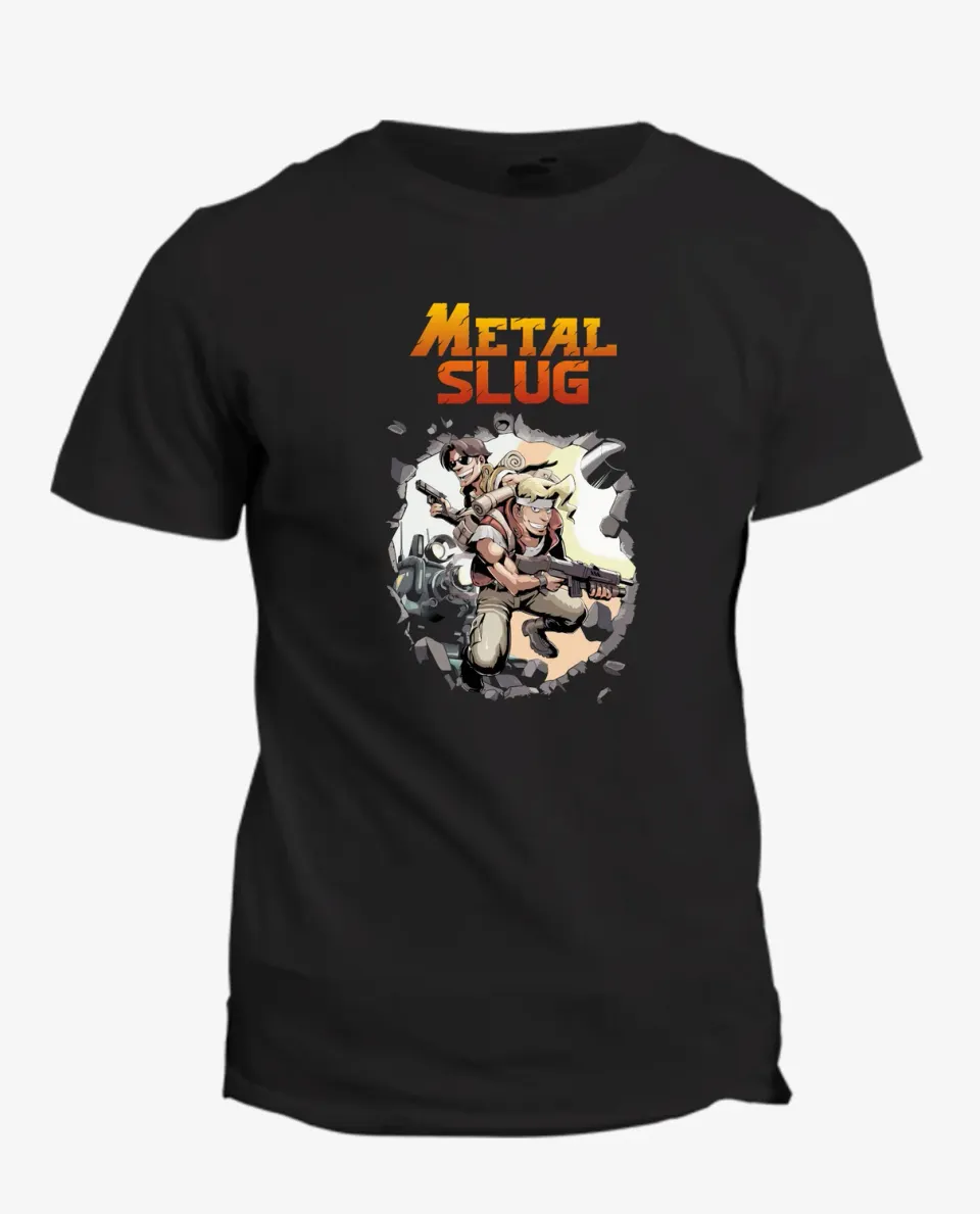 Pixgoodies Metal Slug t-shirt coton arcade
