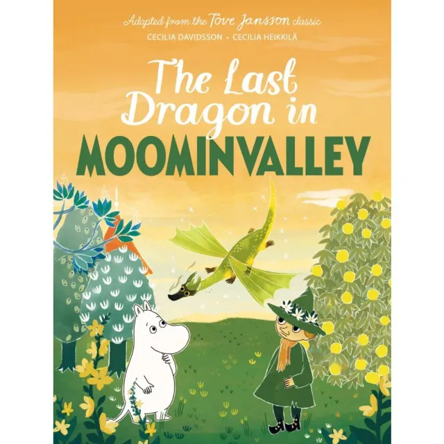 Moomintroll The Last Dragon in Moominvalley livre illustré anglais