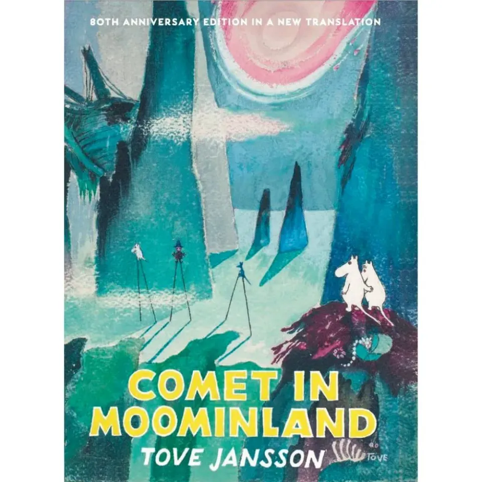 Moomintroll Comet in Moominland 80th Anniversary livre anglais