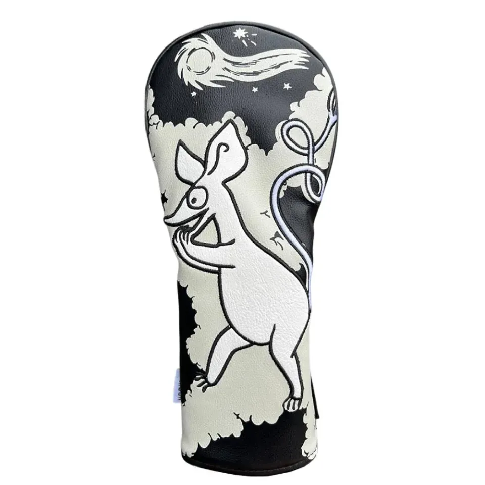 Moomintroll Comet couvre-club hybride Sniff noir et blanc