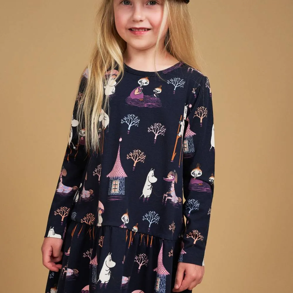 Moomintroll Flooding robe enfant coton