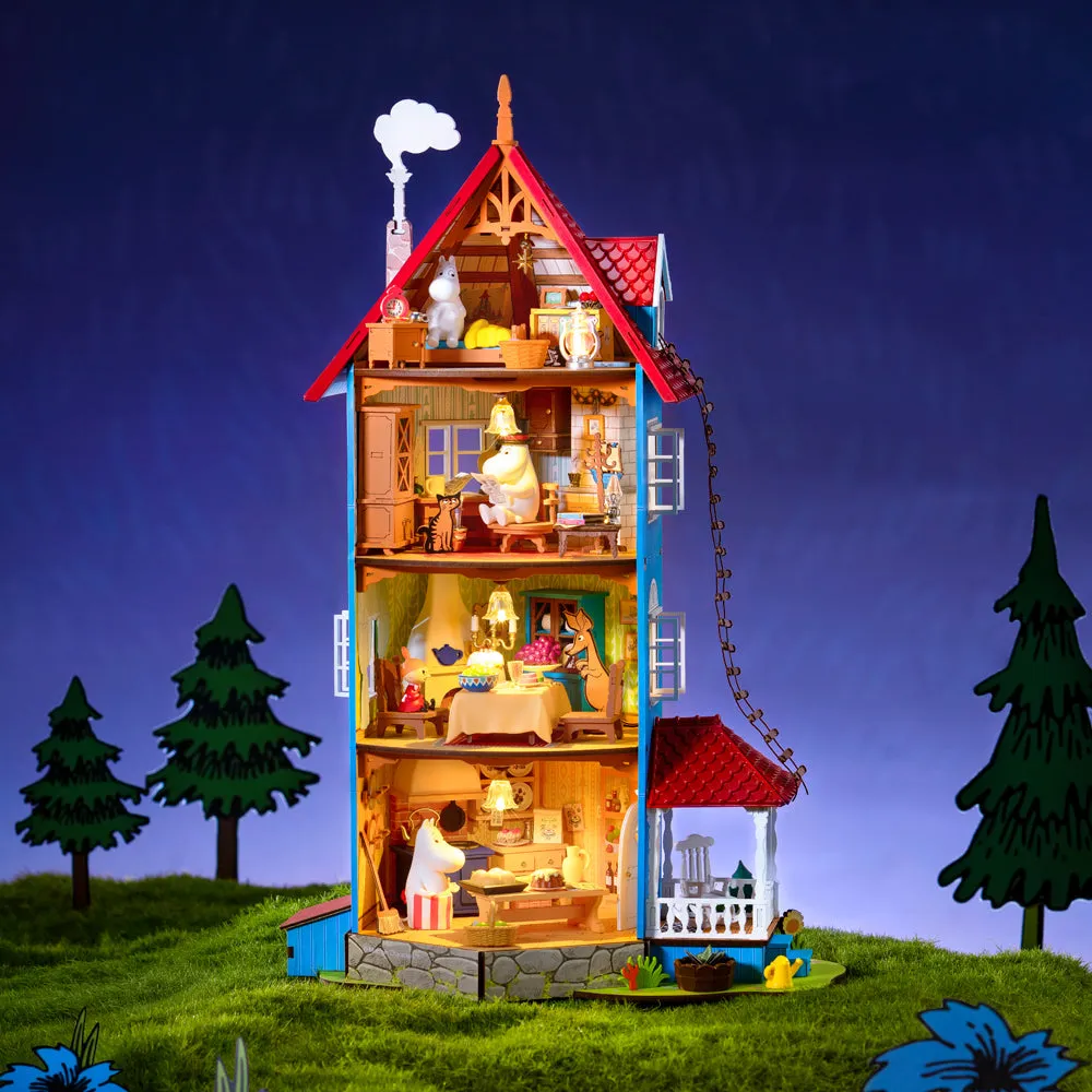 Moomintroll Moominhouse maison de poupée 3D à construire