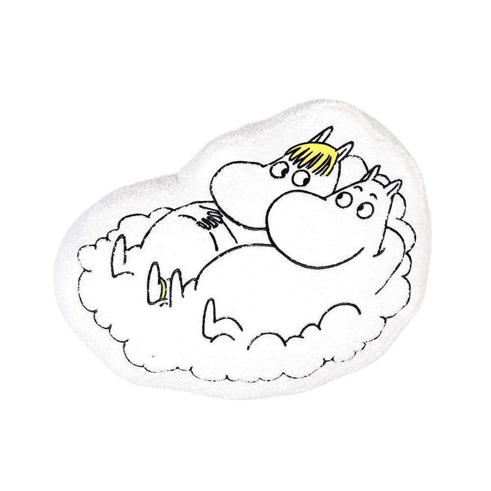Moomintroll Cloud coussin blanc Moomintroll Snorkmaiden