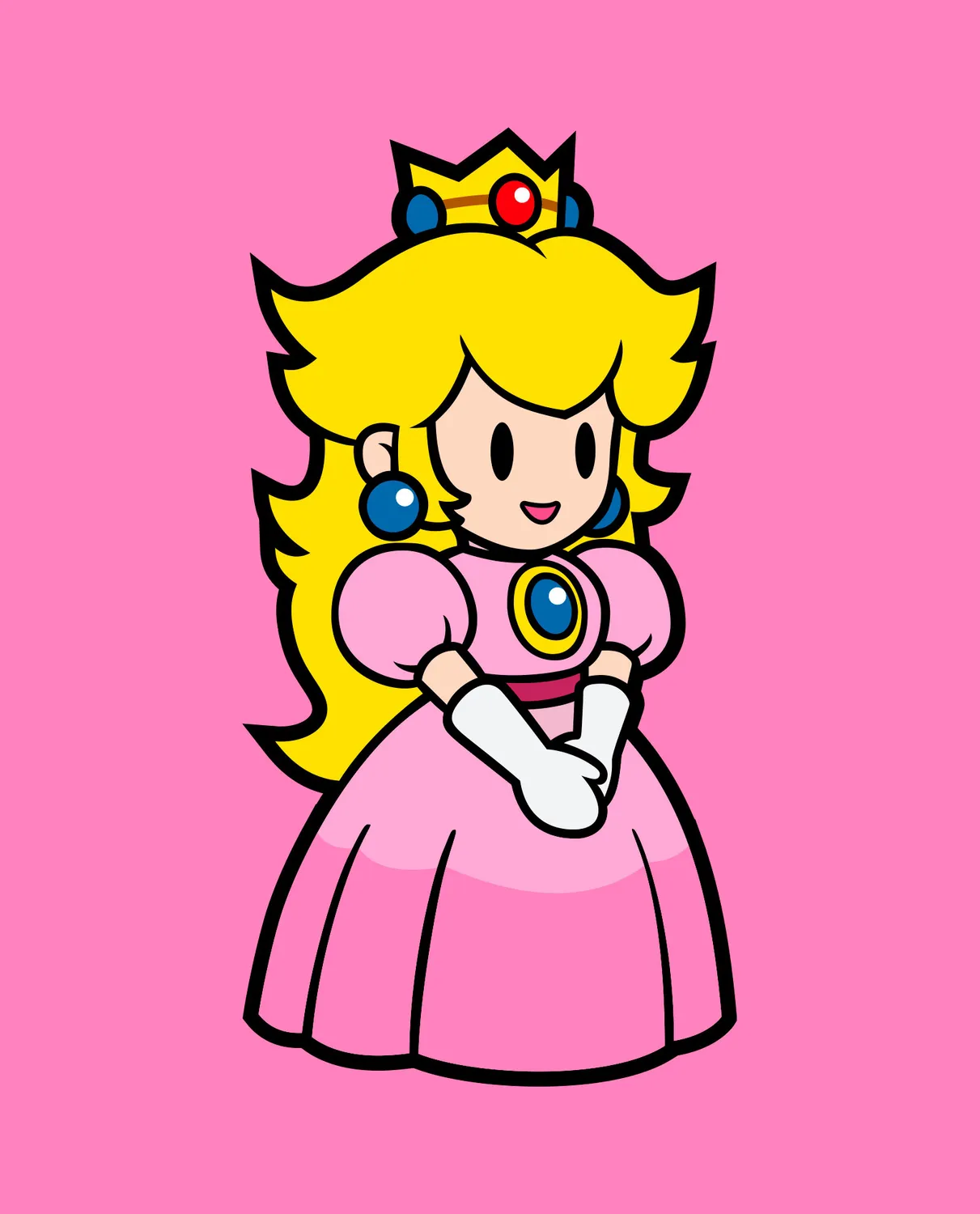 Pixgoodies Mario Princesse Peach mug céramique Nintendo