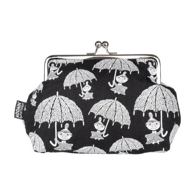 Moomintroll Little My Rain pochette noir blanc