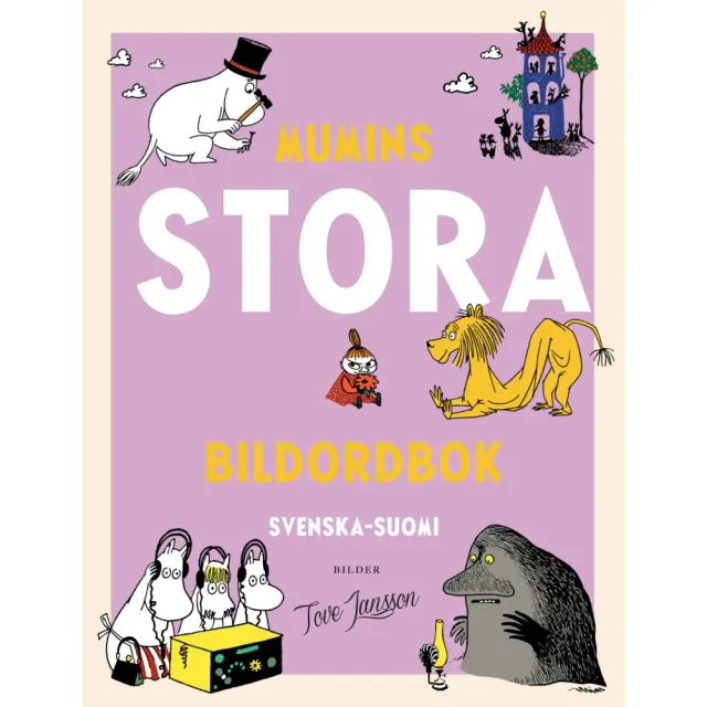 Moomintroll Stora Bildordbok livre images suédois-finnois