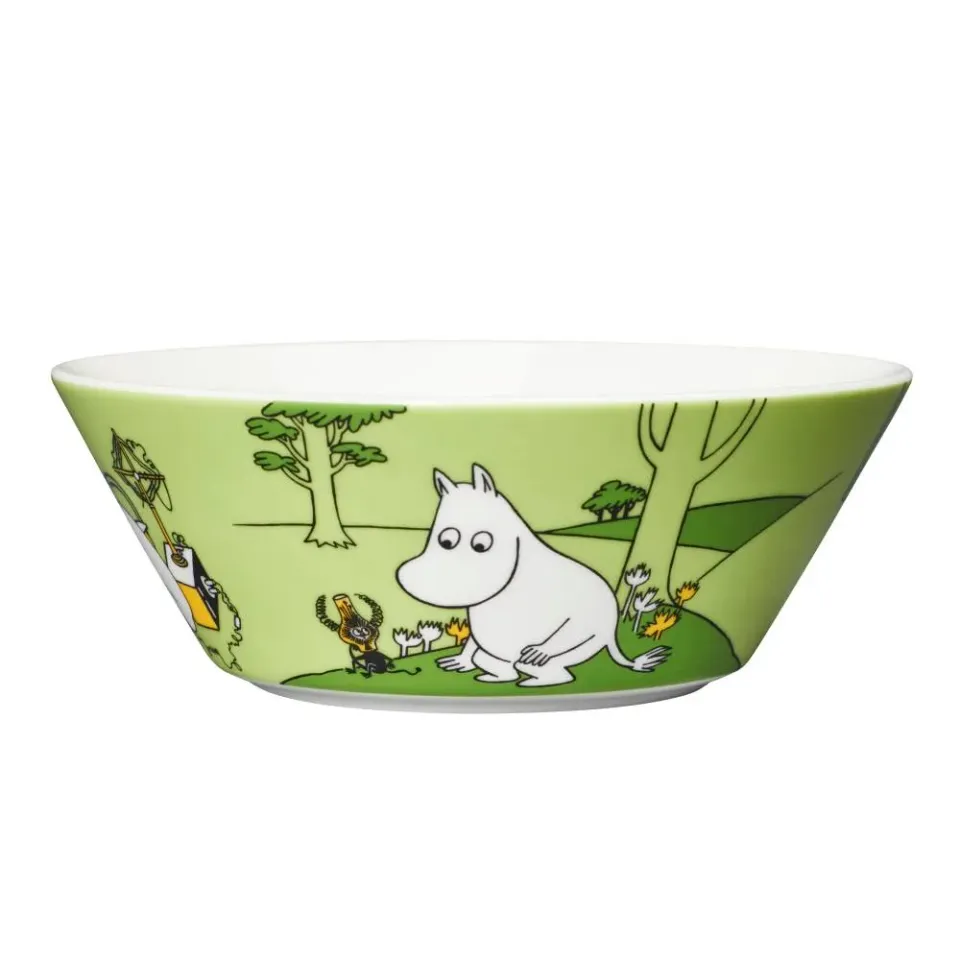 Moomintroll bol céramique vert 15 cm Martiens