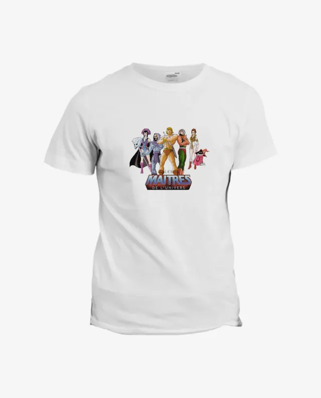 Pixgoodies Maîtres de l'Univers t-shirt coton années 80