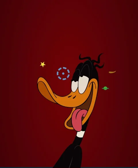 Pixgoodies Looney Tunes Daffy Duck mur mug céramique