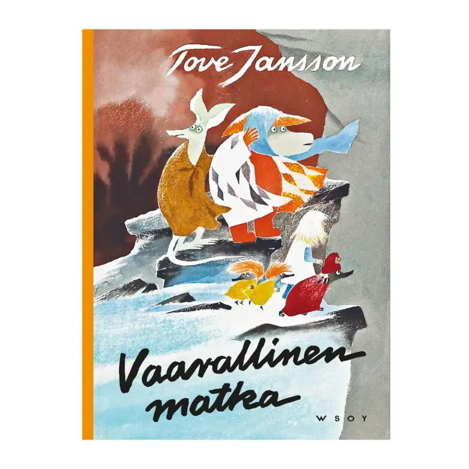 Moomintroll Vaarallinen matka livre finnois illustré
