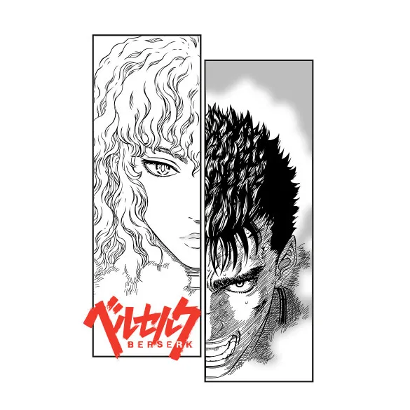 Pixgoodies Berserk Guts Griffith t-shirt coton