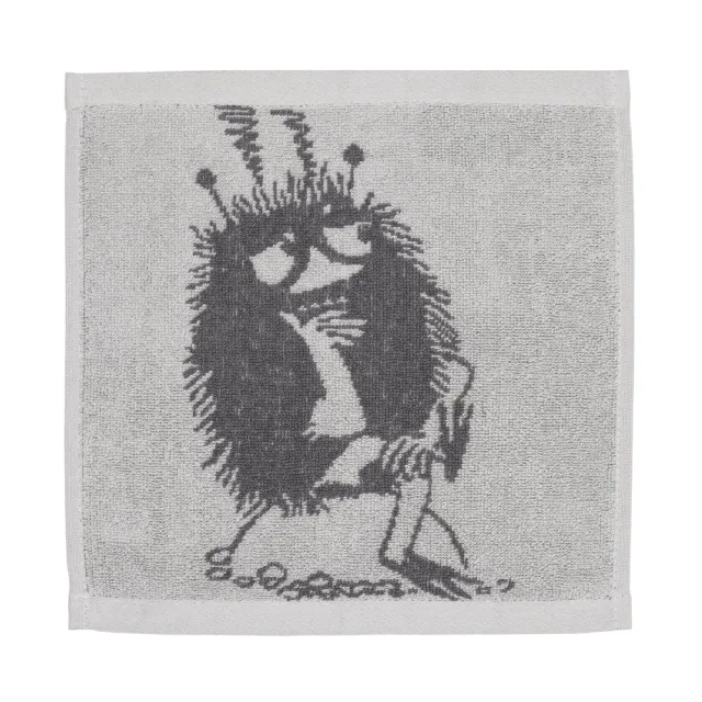 Moomintroll Stinky essuie-main gris coton bio