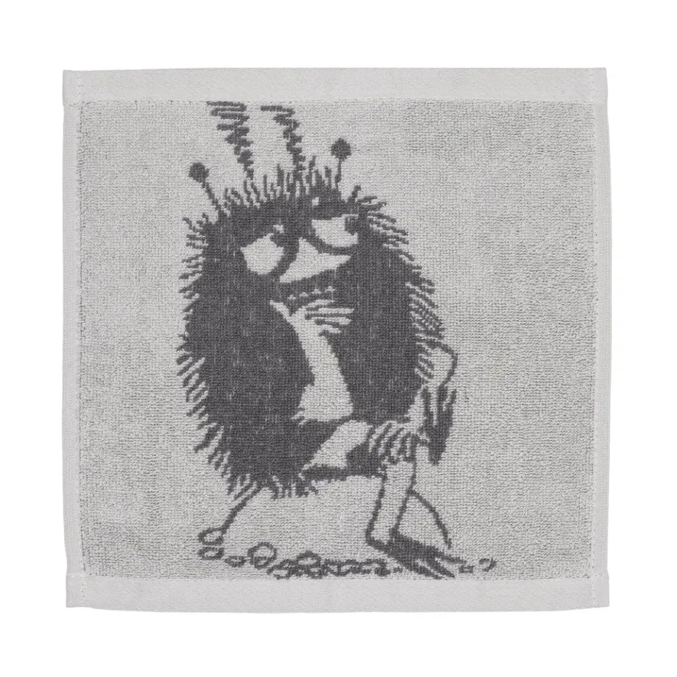 Moomintroll Stinky essuie-main gris coton bio