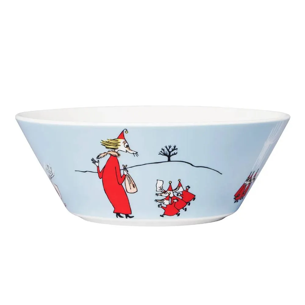 Moomintroll Fillyjonk bol 15 cm bleu clair