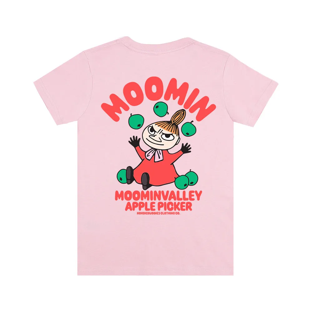 Moomintroll Little My t-shirt enfant rose coton