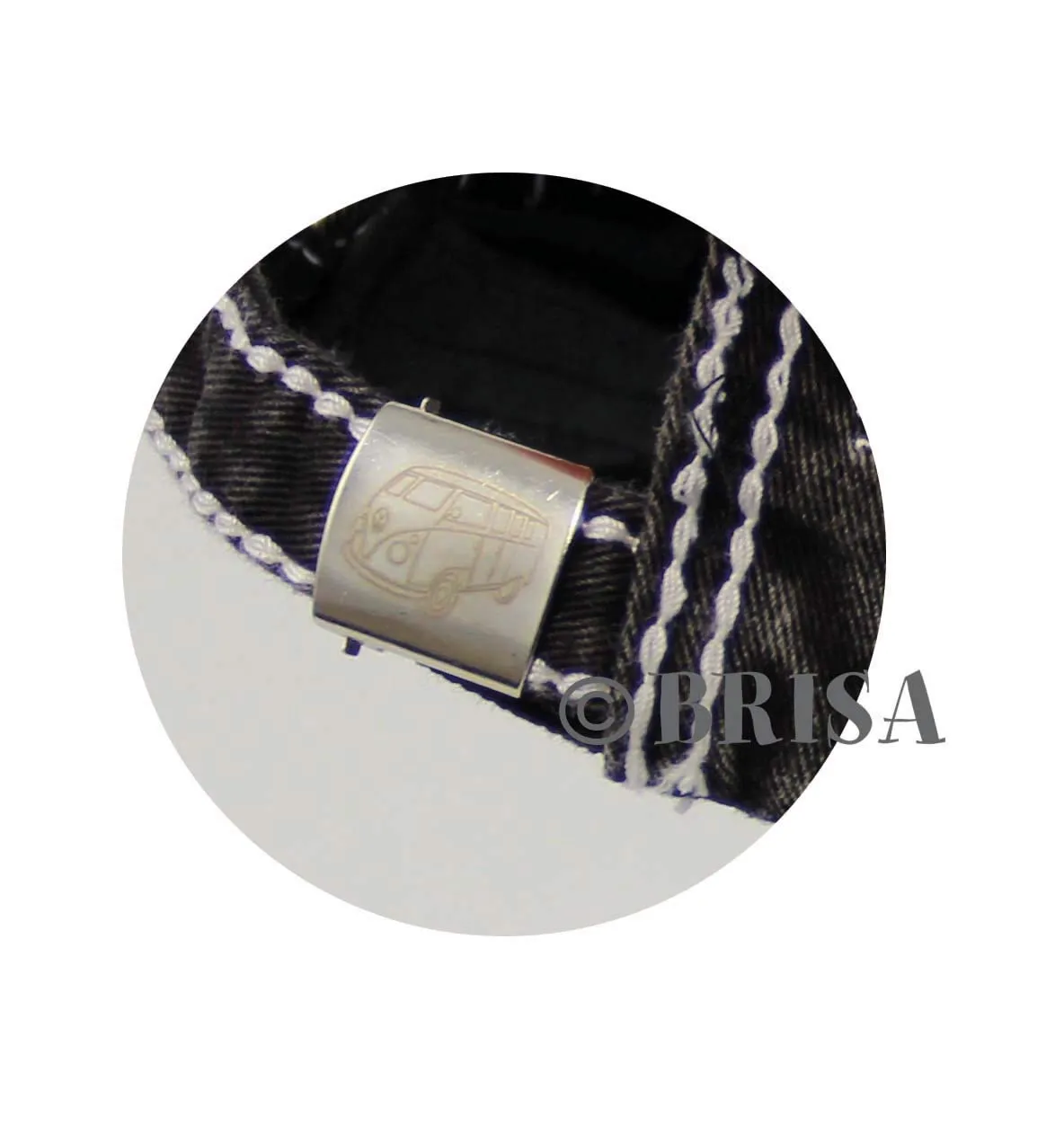 Brisa VW T1 Combi casquette baseball coton aspect usé