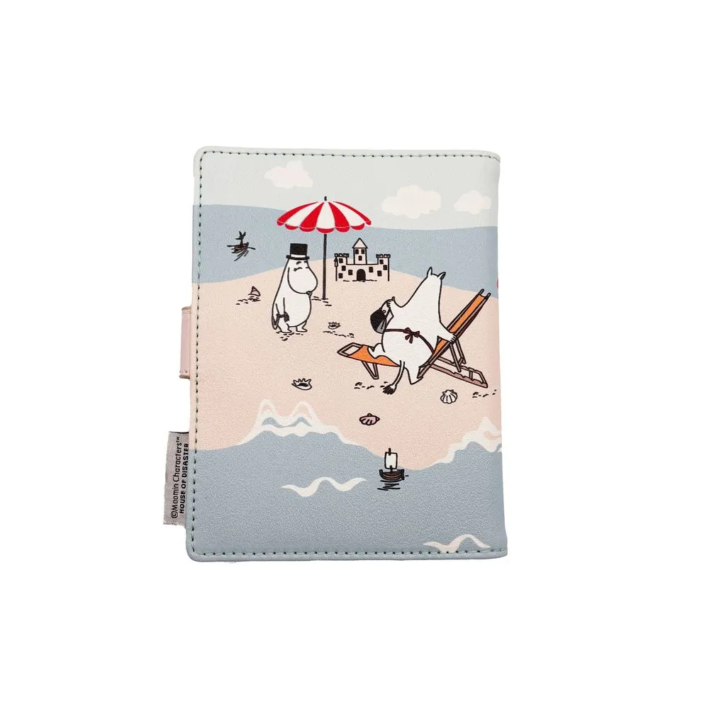 Moomintroll Beach porte-passeport 14 cm