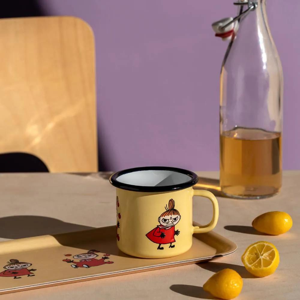 Moomintroll Little My Mug Rétro Émail 2,5 dl Jaune