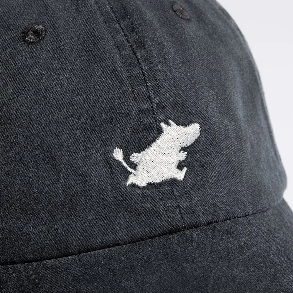 Moomintroll Classics casquette denim noire 100% coton