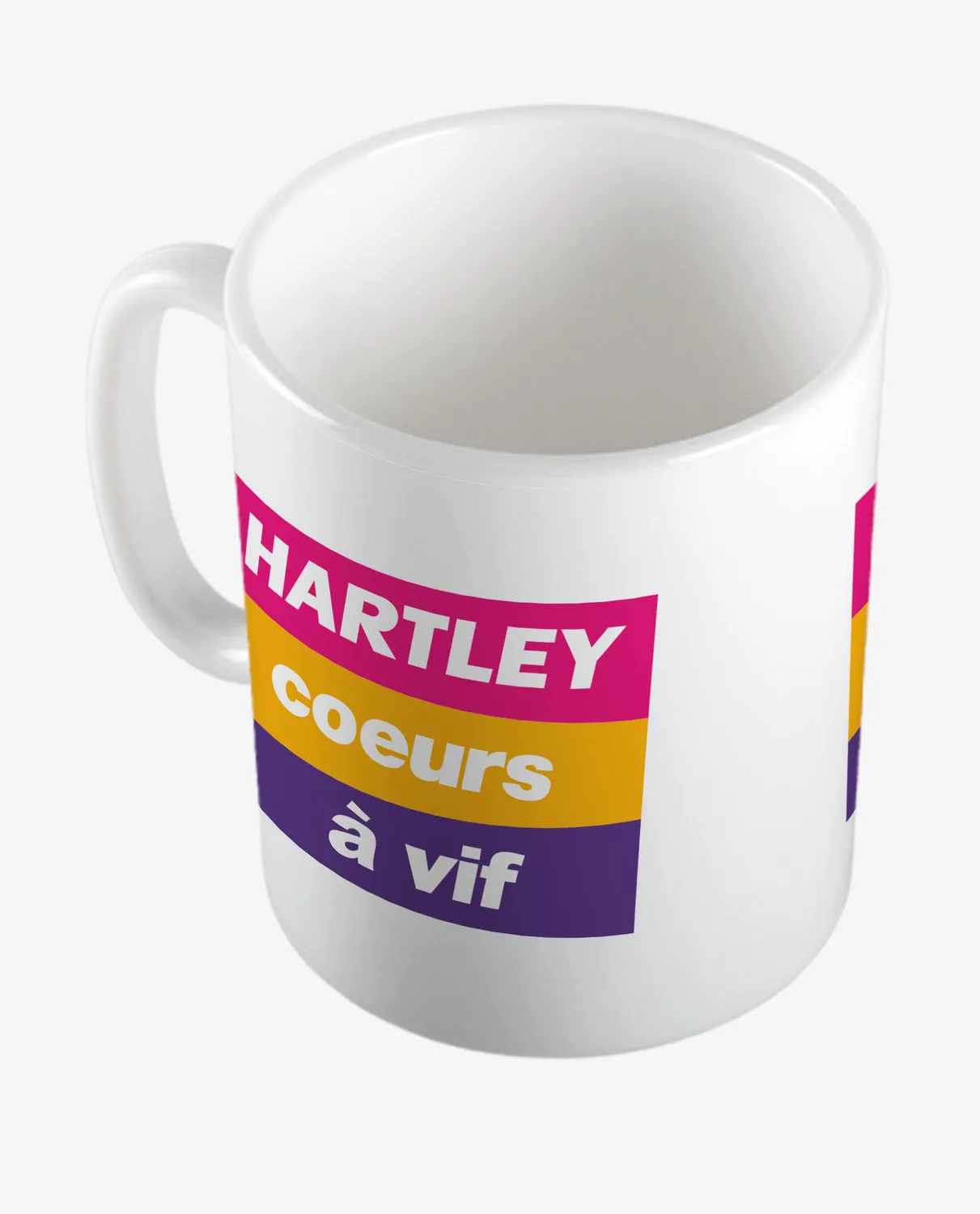 Pixgoodies Hartley cœurs à vif mug 325 ml lycée